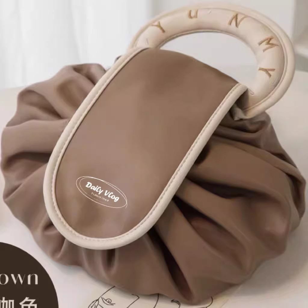 Tile Bag Drawstring - Ленивая косметичка женская, новинка 2024, большая