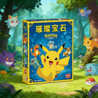 Strategy Board Game - Настольная игра ASMODEE Dazzling Gem Pokemon