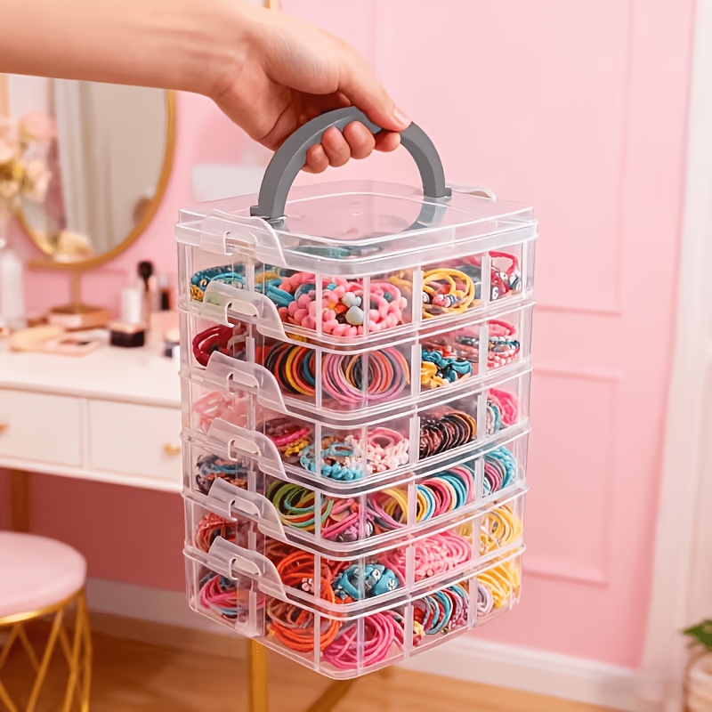 Token Tray Organizer - 5-слойный прозрачный ящик для хранения с