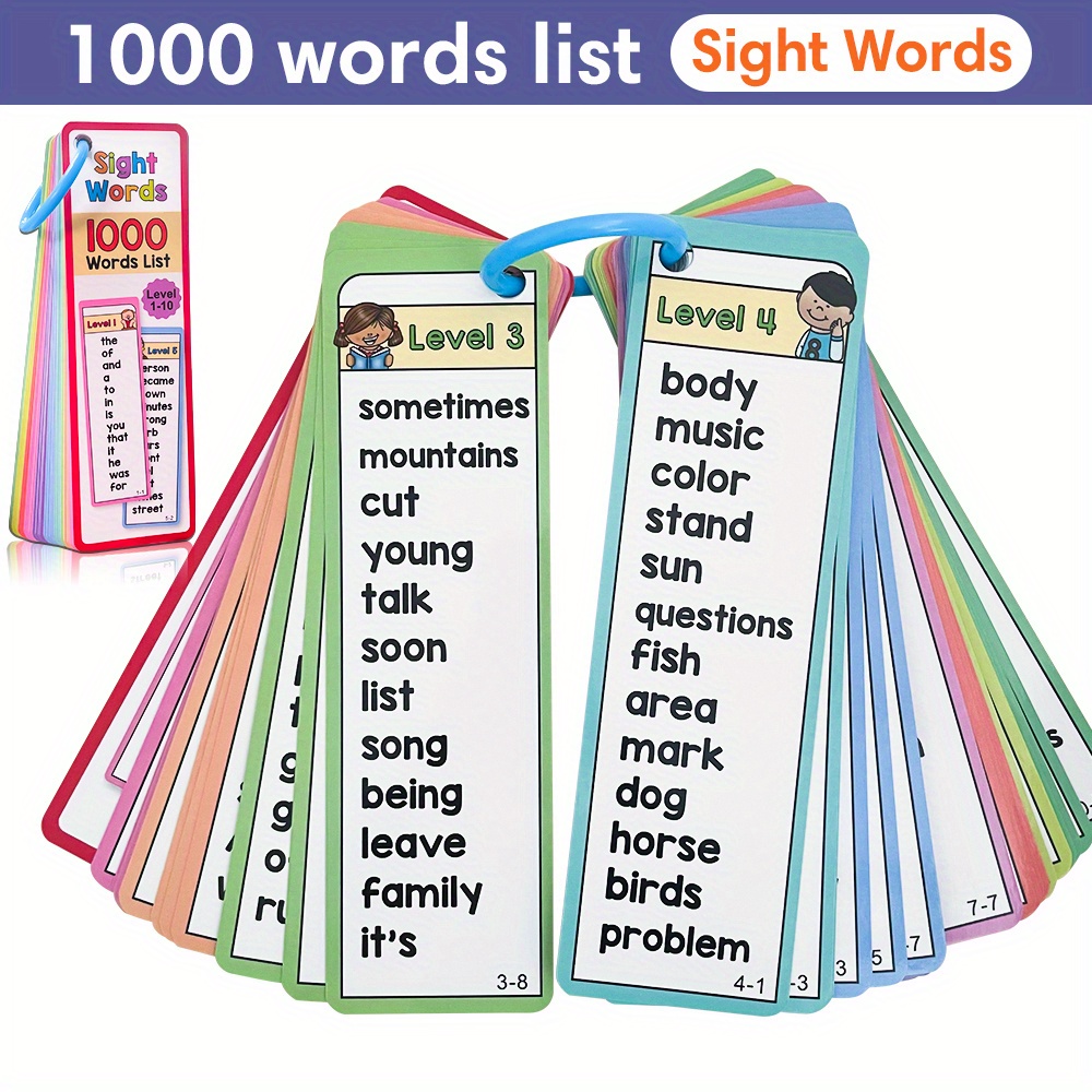 Board Game English - Флэш-карты со словами 1000 для детей