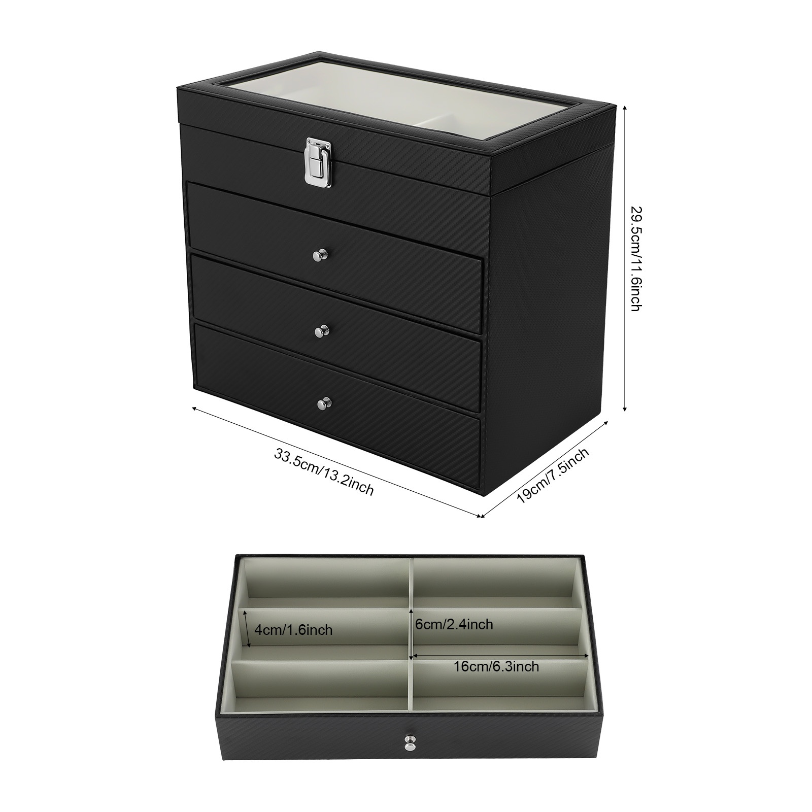 Коробка для хранения очков, 4- – обзор и цена Token Tray Organizer
