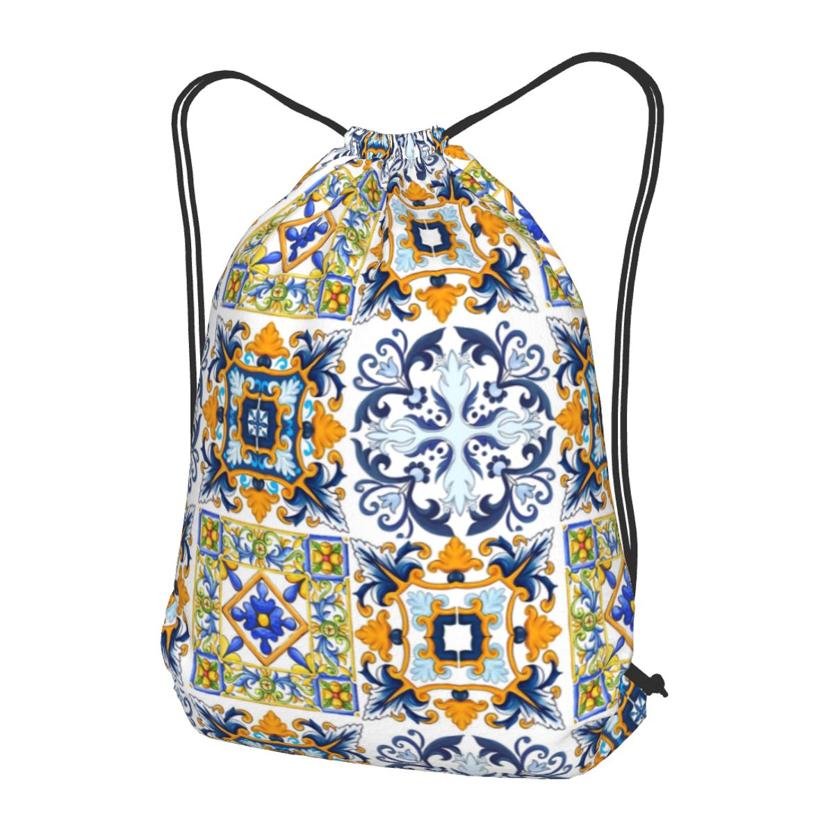 Копия сицилийской плитки, сред – обзор и цена Tile Bag Drawstring