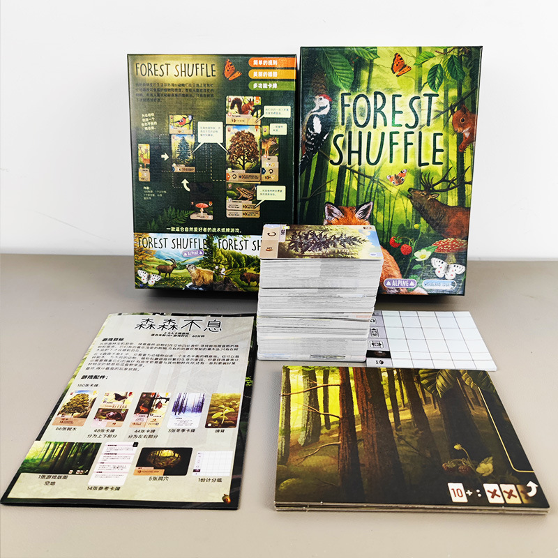 Бесконечный лес SHUFFLE, карто – обзор и цена Board Game Multiplayer