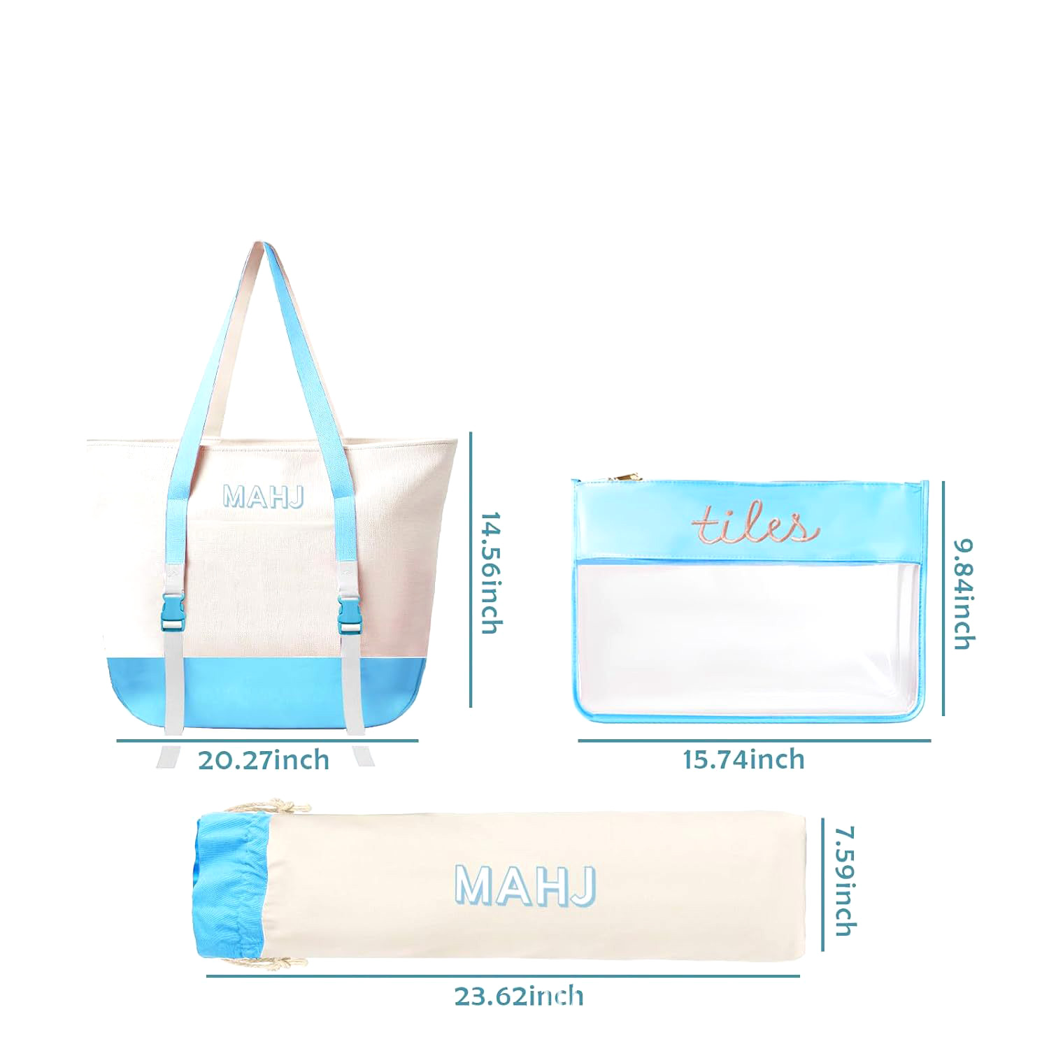Набор холщовых сумок-тоутов дл – обзор и цена Tile Bag Drawstring