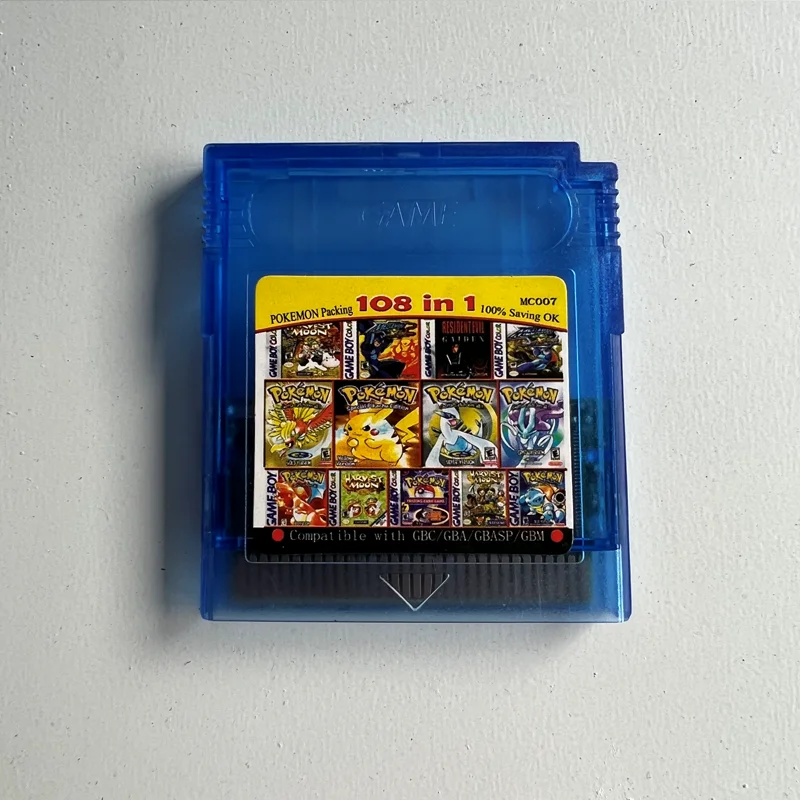 Pokemon Series 61, 108 игр в 1 – обзор и цена Board Game English