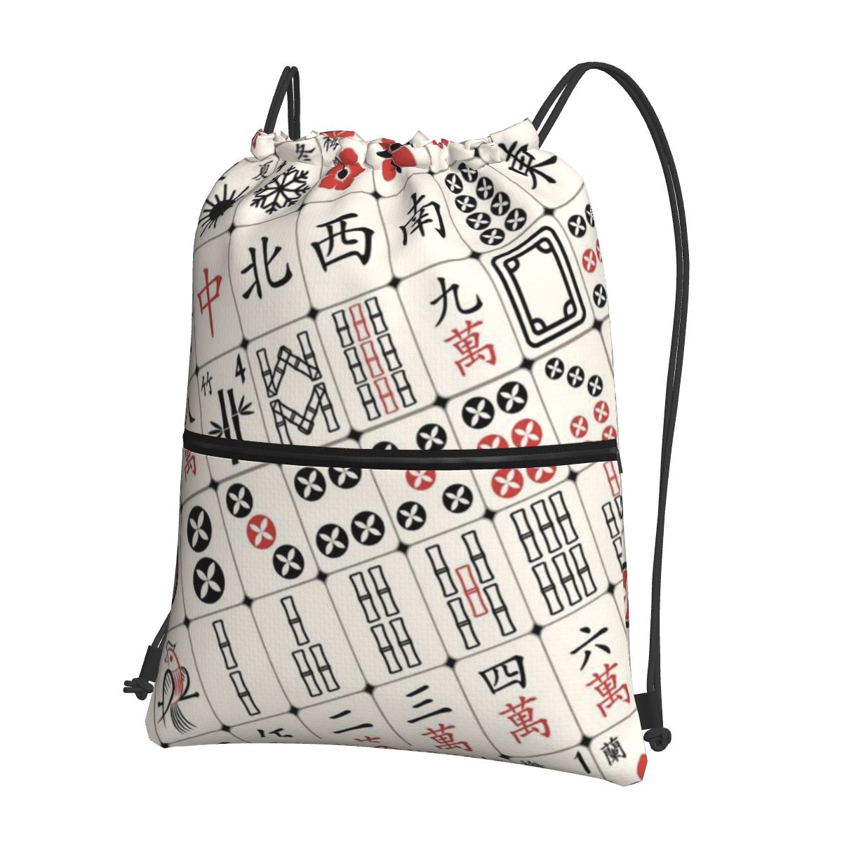 Рюкзаки с узором в стиле маджо – обзор и цена Tile Bag Drawstring